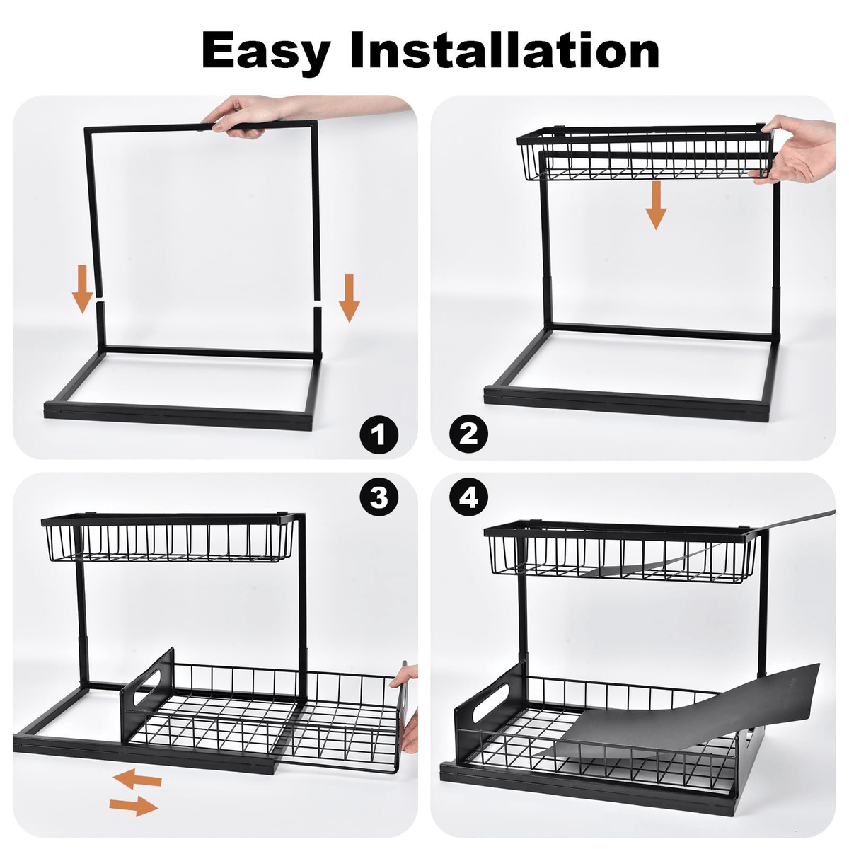 SnapFix™ Pull-Out Under-Sink Organizer