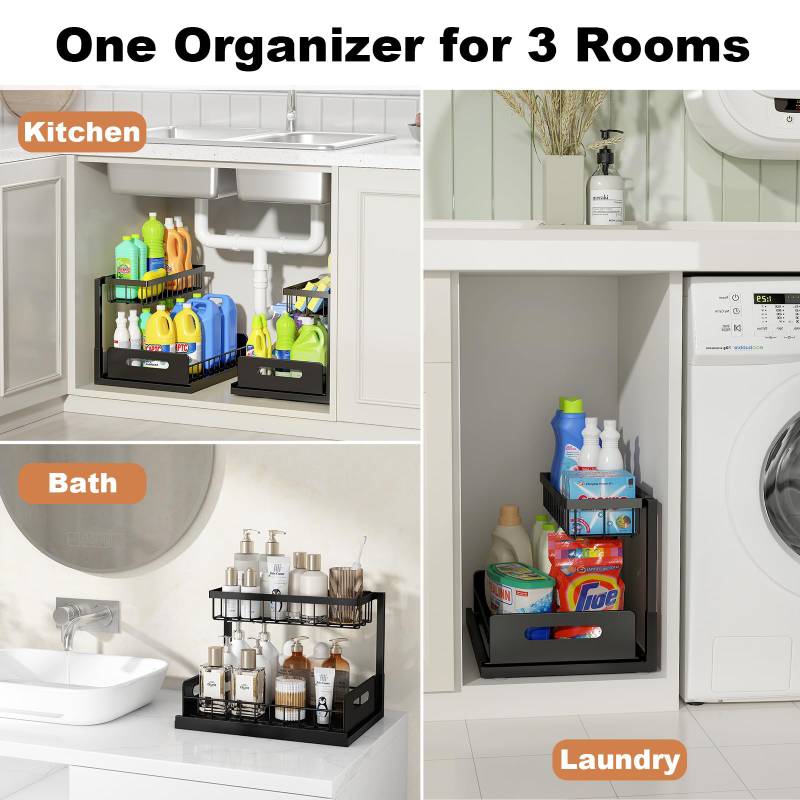 SnapFix™ Pull-Out Under-Sink Organizer