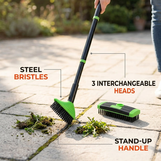 SnapFix 3-in-1 Weed Brush