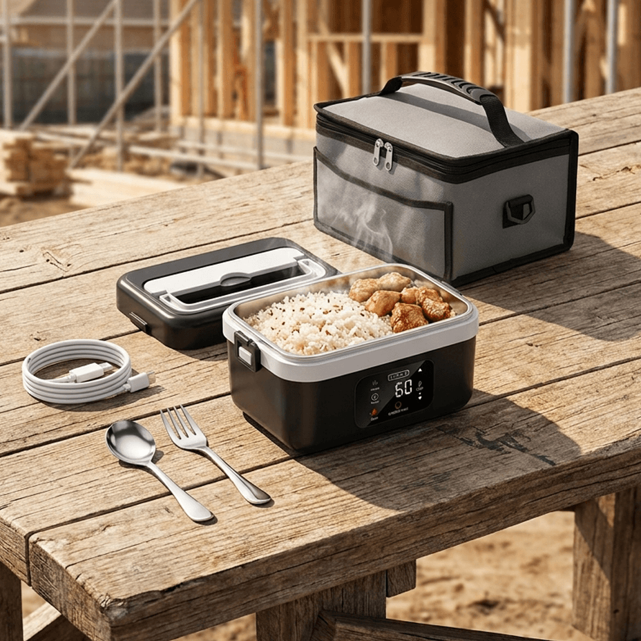 SnapFix™ Battery-Powered Heating Lunch Box