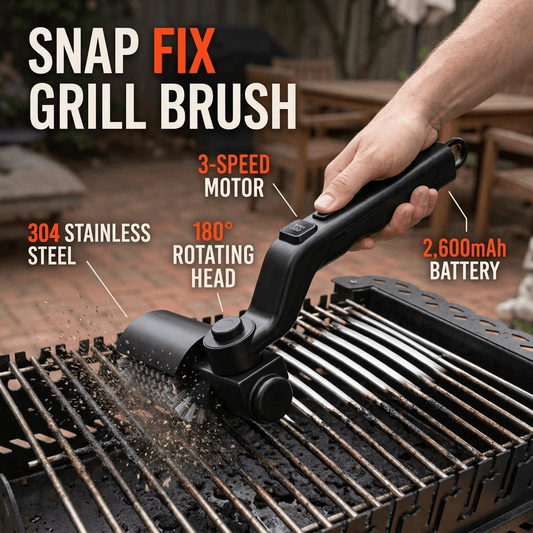 SnapFix™ Electric Grill Brush