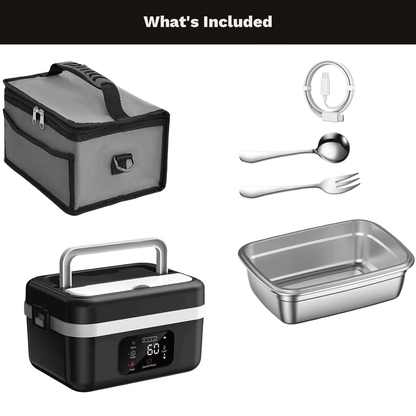SnapFix™ Battery-Powered Heating Lunch Box